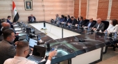 أجرى مجلس إدارة الصندوق الوطني لدعم المتضررين من الزلزال خلال اجتماعه اليوم برئاسة رئيس مجلس الوزراء المهندس حسين عرنوس تتبعاً لسير عمليات الدعم المقدمة للمتضررين من الزلزال وناقش إطلاق عمليات دعم لشرائح جديدة من المتضررين.